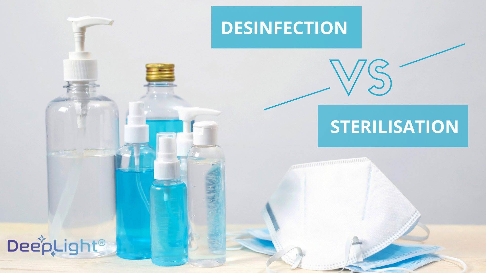 Quelles sont les différences entre la désinfection et la stérilisation ?